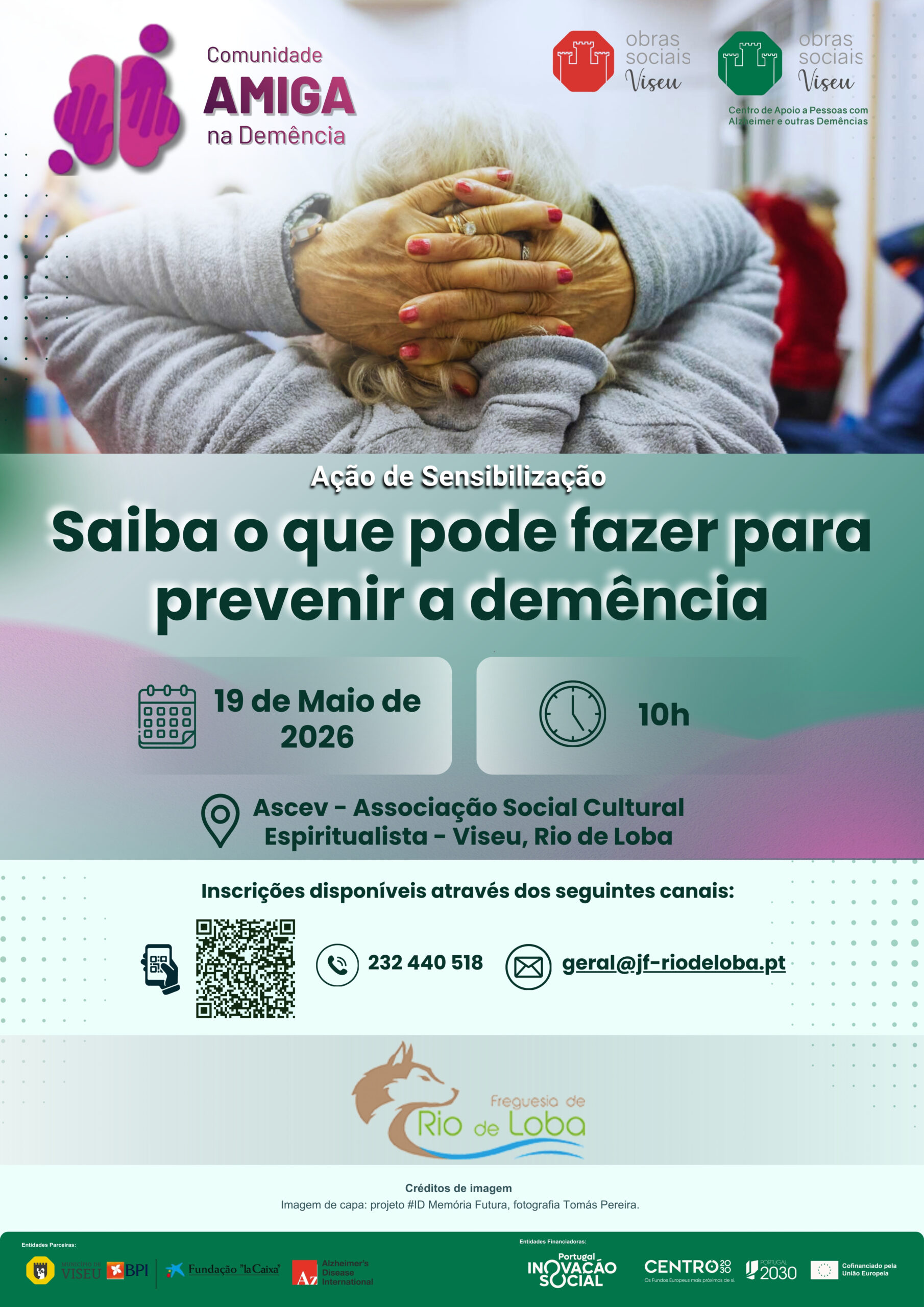 Ações de sensibilização para a prevenção da demência em Rio de Loba