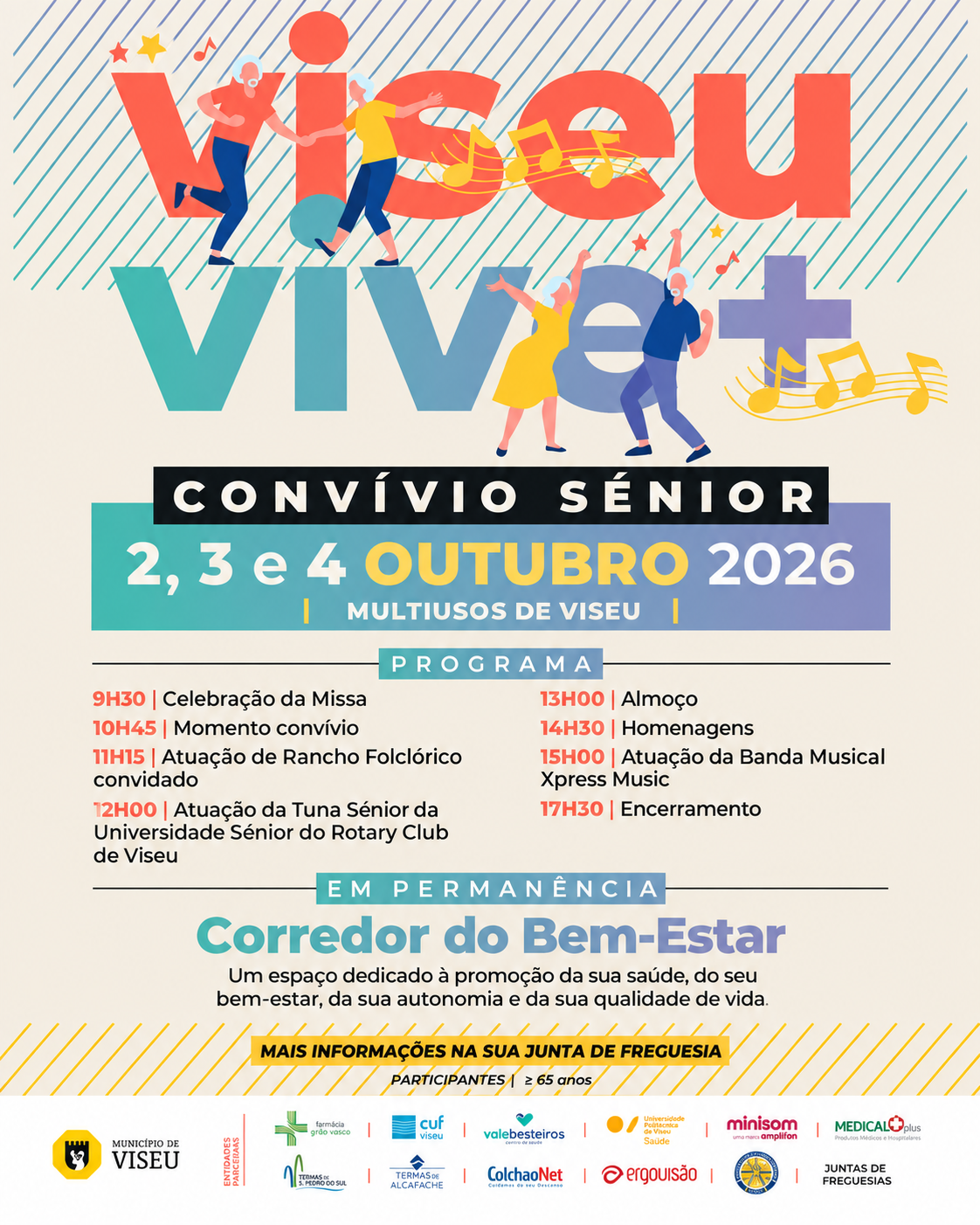 Viseu Vive+ 2026 — Convívio Sénior